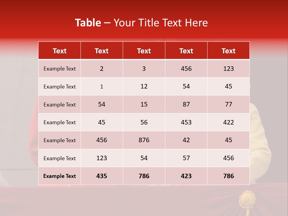 Talent Person Famous PowerPoint Template