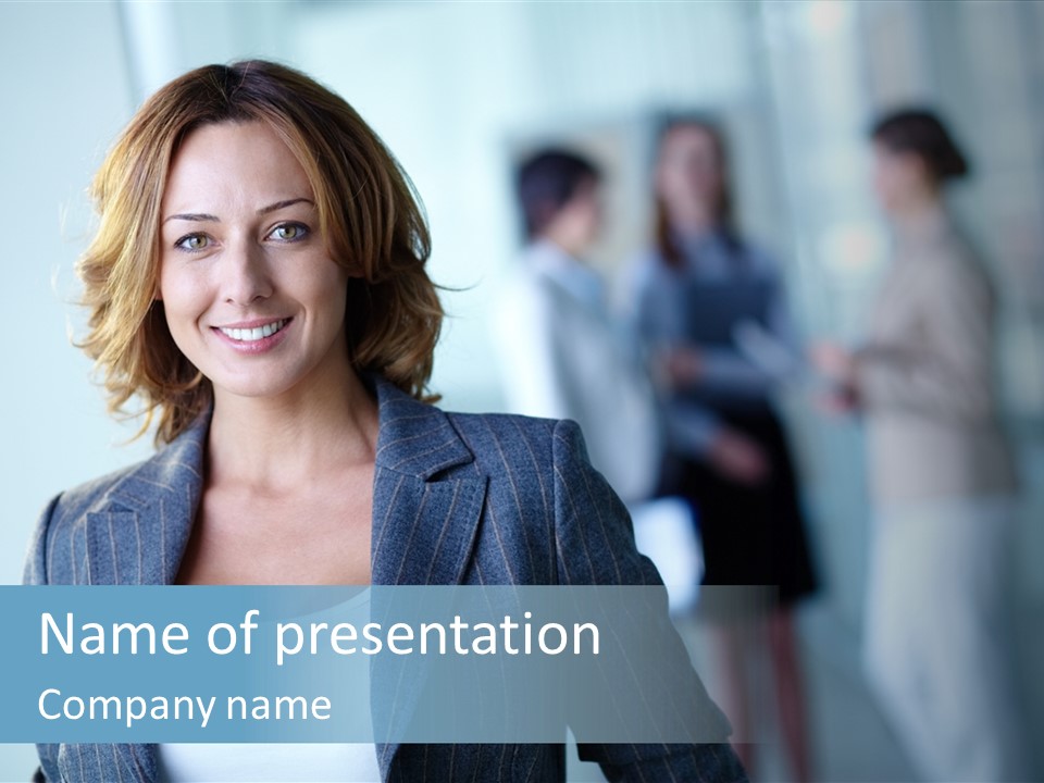 Foreground  People PowerPoint Template