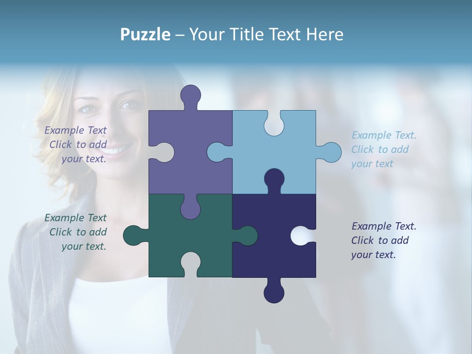 Foreground  People PowerPoint Template