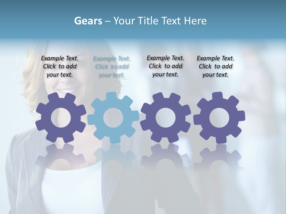 Foreground  People PowerPoint Template