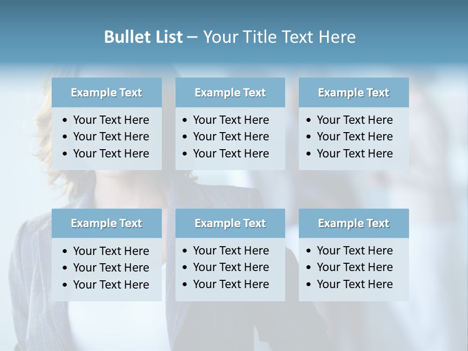 Foreground  People PowerPoint Template