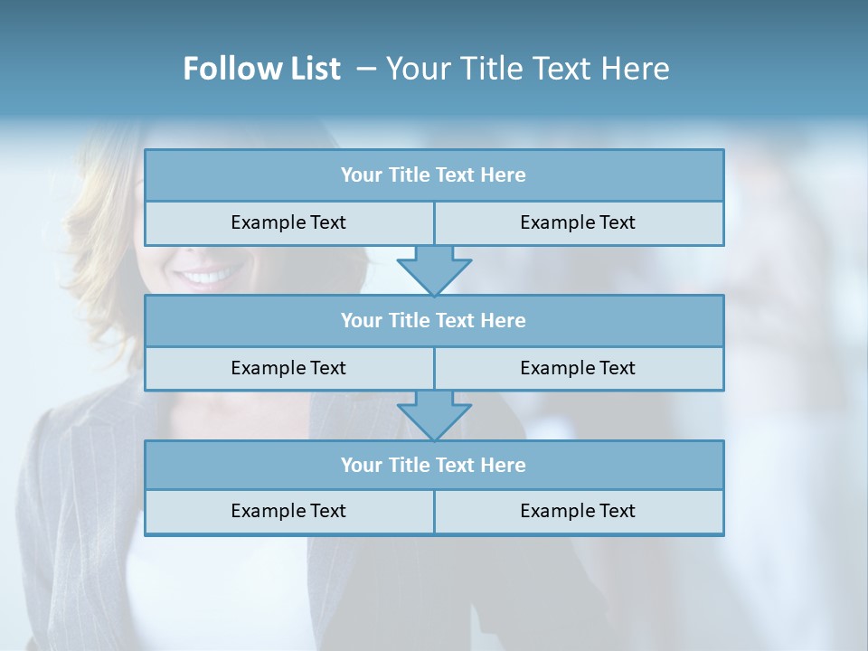 Foreground  People PowerPoint Template