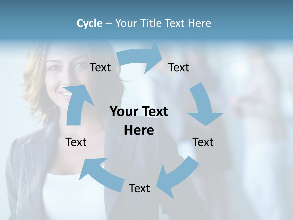 Foreground  People PowerPoint Template