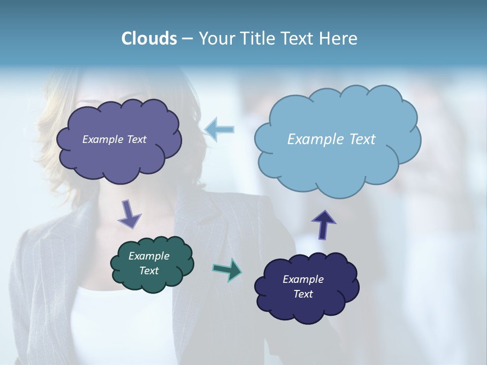 Foreground  People PowerPoint Template