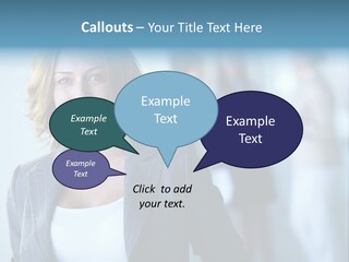 Foreground  People PowerPoint Template