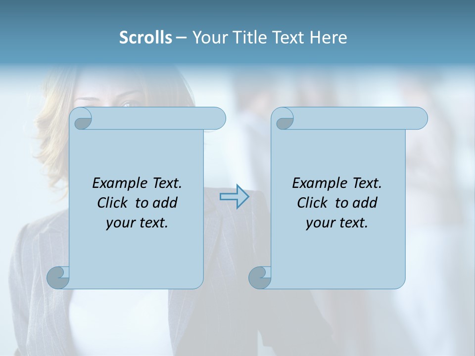 Foreground  People PowerPoint Template