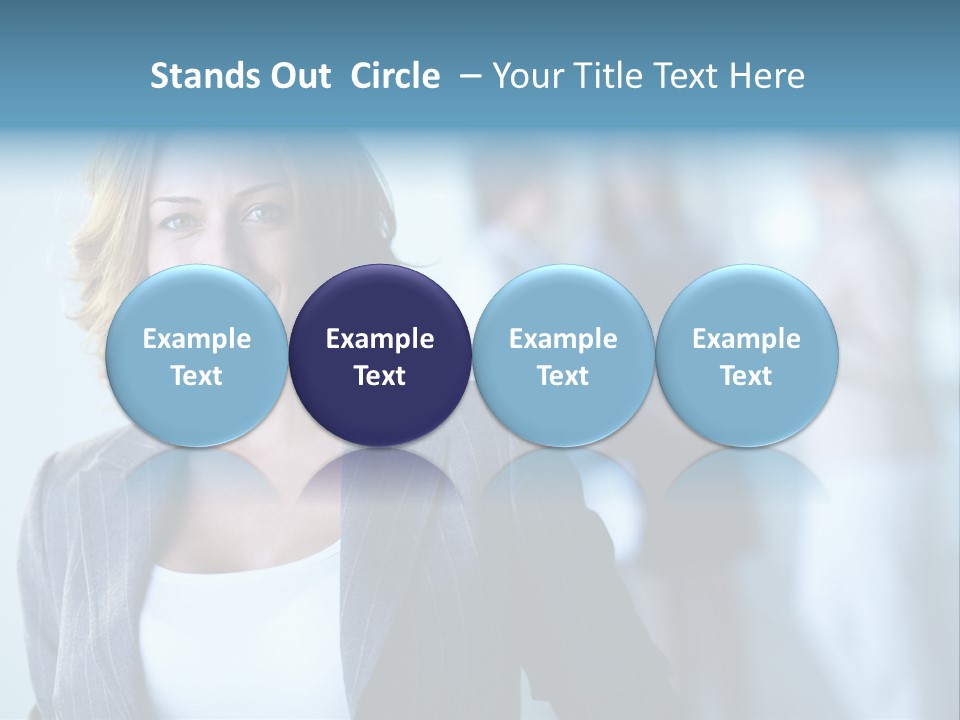 Foreground  People PowerPoint Template