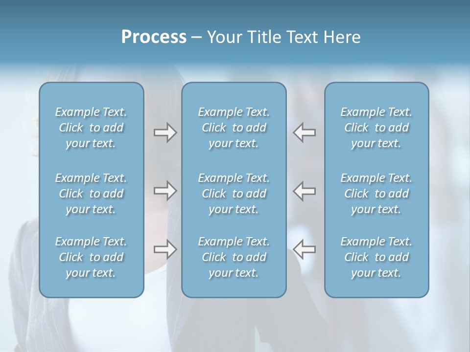 Foreground  People PowerPoint Template
