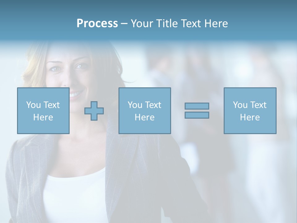 Foreground  People PowerPoint Template