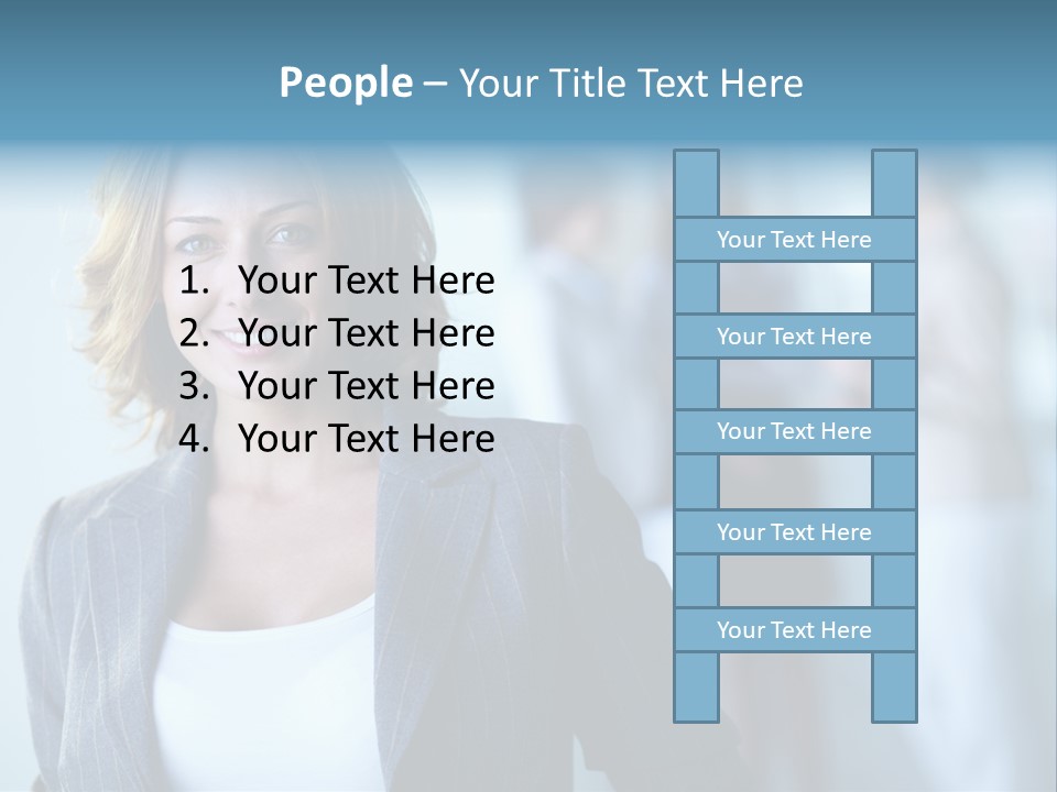 Foreground  People PowerPoint Template