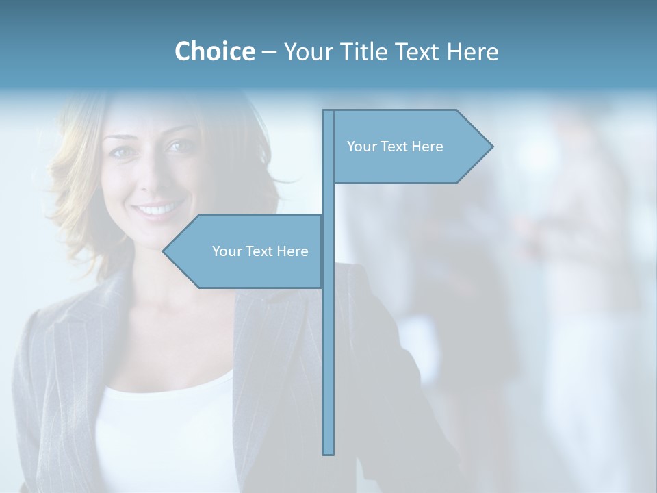 Foreground  People PowerPoint Template
