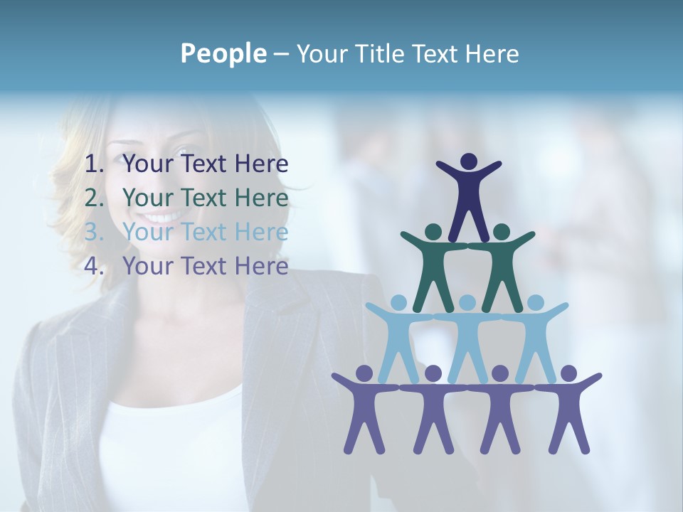 Foreground  People PowerPoint Template