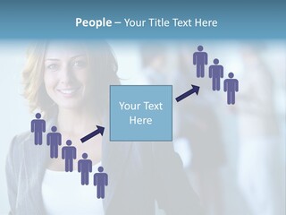 Foreground  People PowerPoint Template
