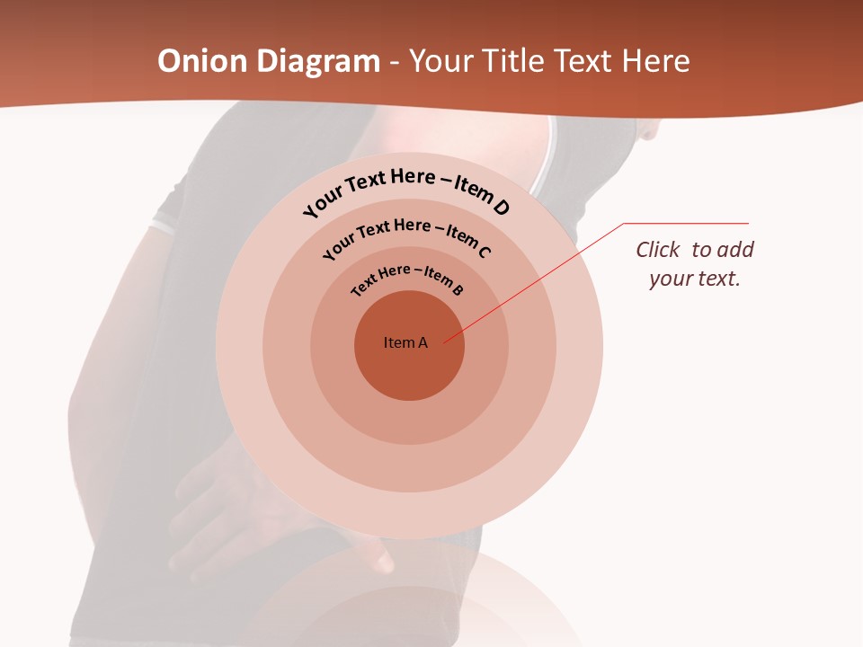 Caucasian Young Backbone PowerPoint Template