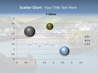 England Coastline Cornwall PowerPoint Template