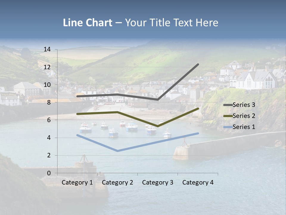 England Coastline Cornwall PowerPoint Template