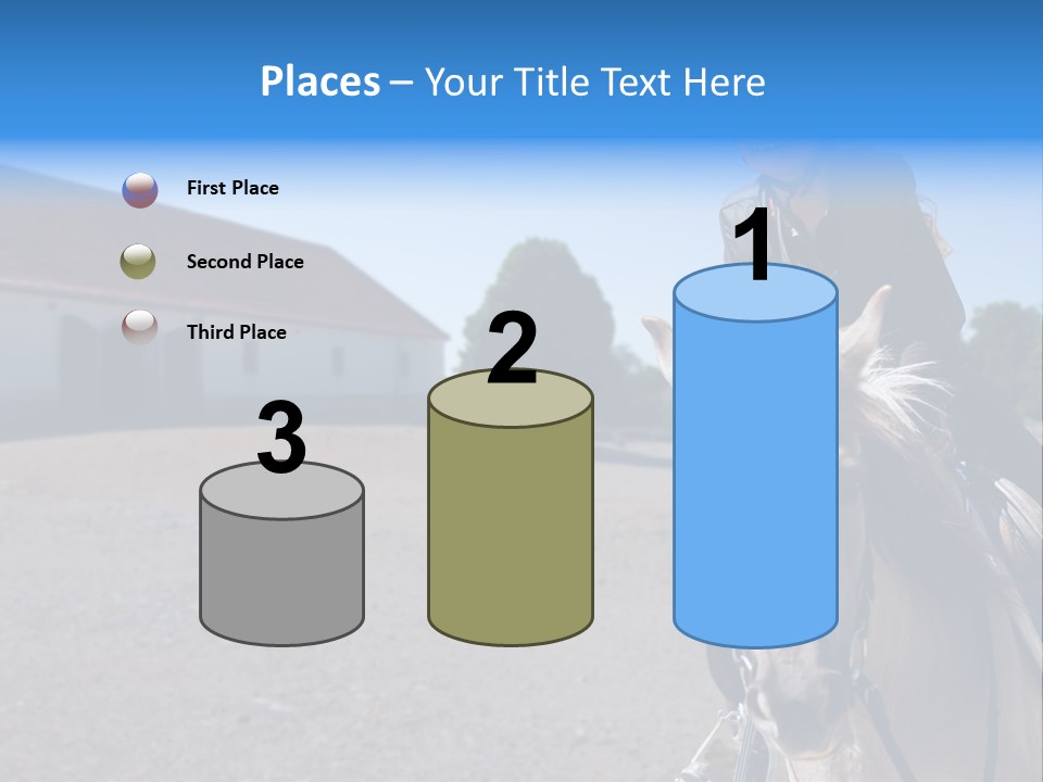 Sport Stallion Kid PowerPoint Template