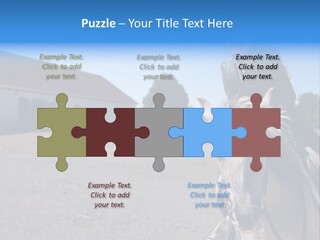 Sport Stallion Kid PowerPoint Template