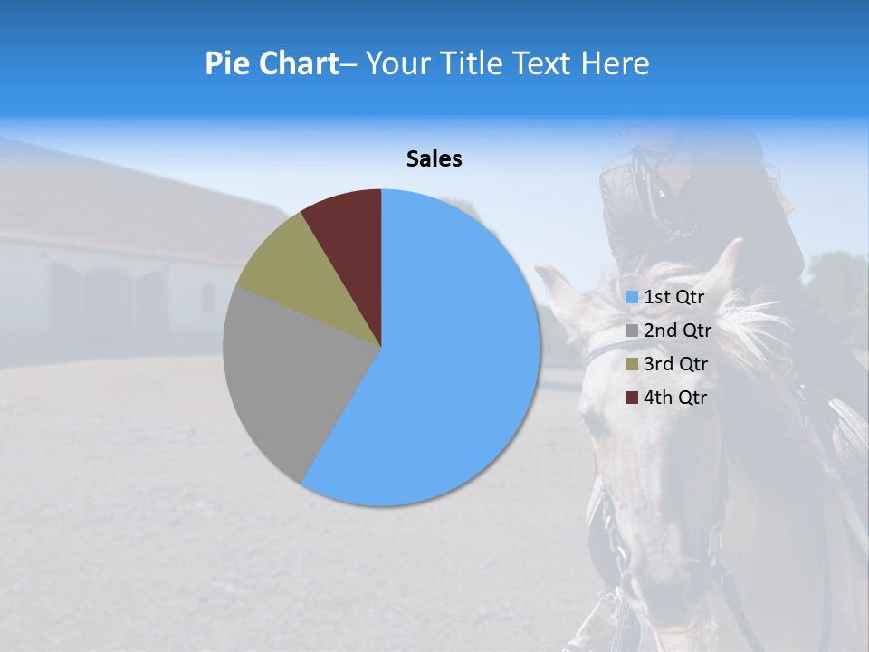 Sport Stallion Kid PowerPoint Template