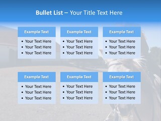 Sport Stallion Kid PowerPoint Template