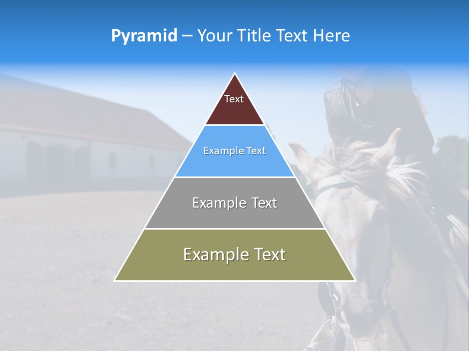 Sport Stallion Kid PowerPoint Template