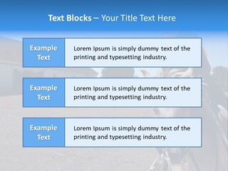 Sport Stallion Kid PowerPoint Template