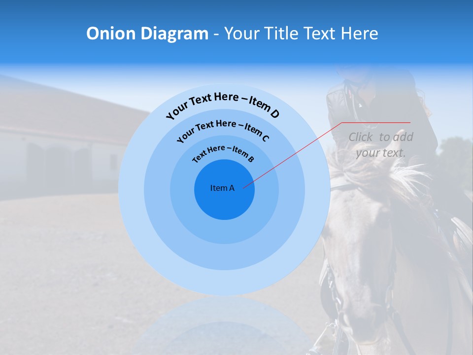 Sport Stallion Kid PowerPoint Template