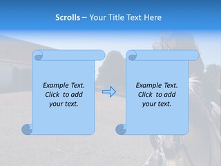 Sport Stallion Kid PowerPoint Template