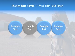 Sport Stallion Kid PowerPoint Template