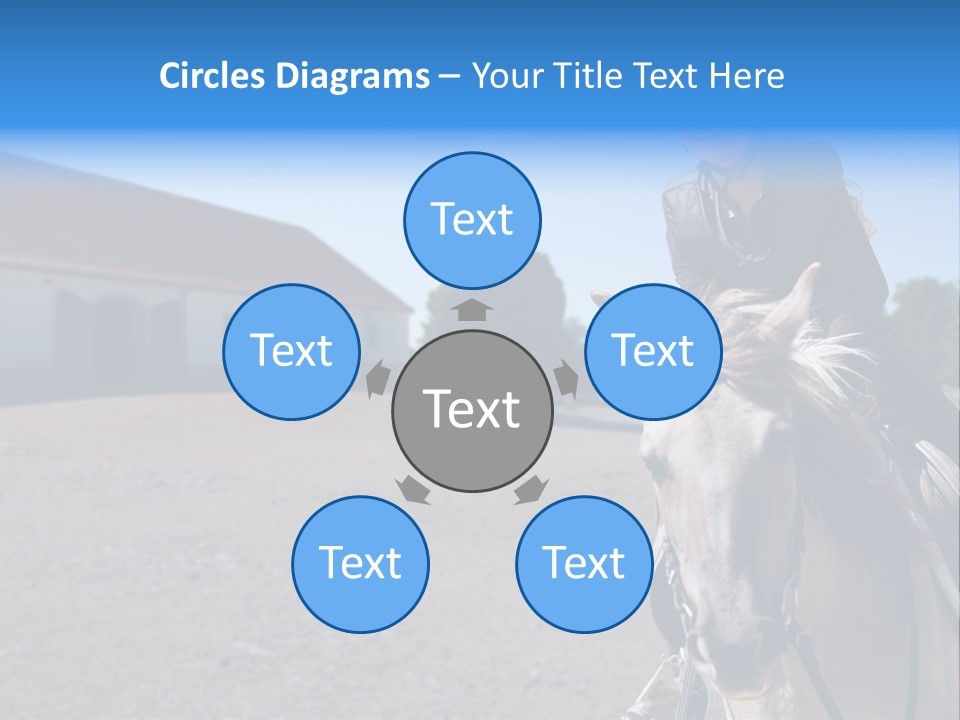 Sport Stallion Kid PowerPoint Template