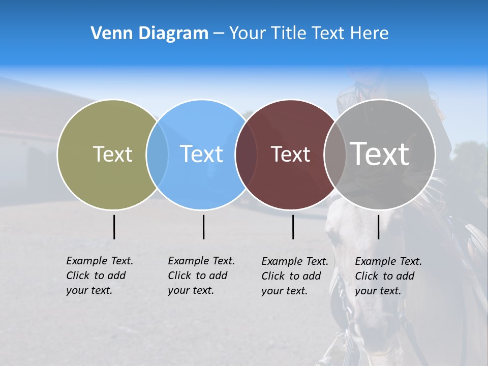 Sport Stallion Kid PowerPoint Template