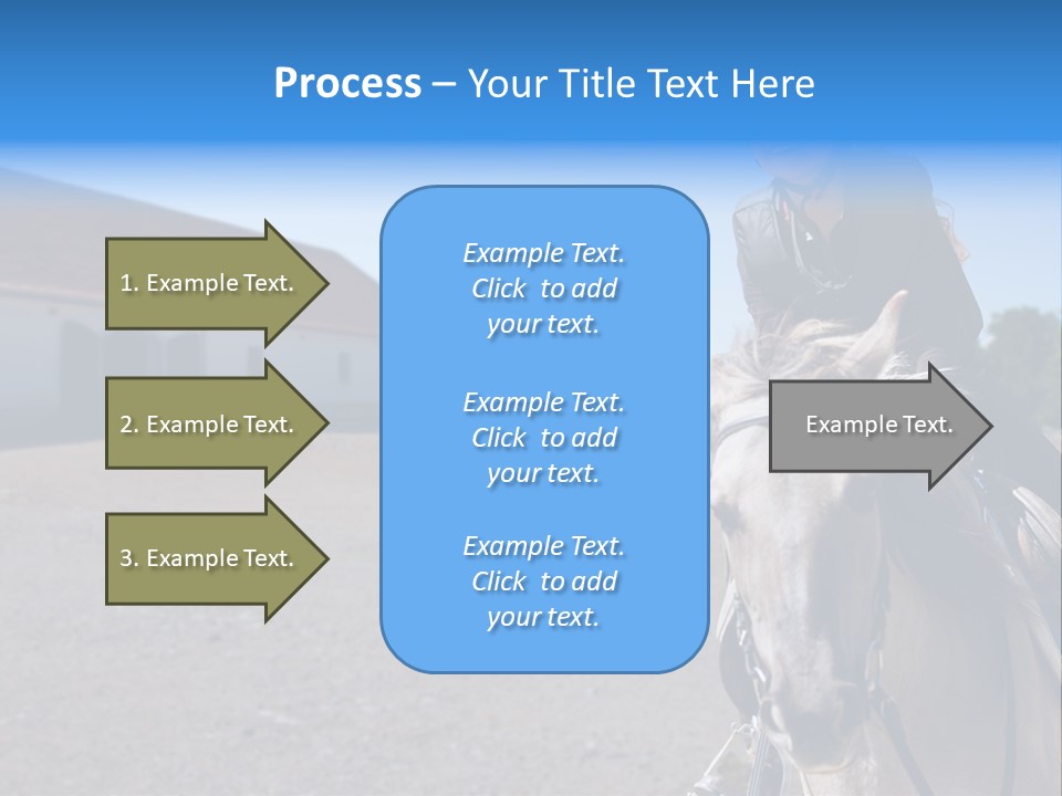Sport Stallion Kid PowerPoint Template
