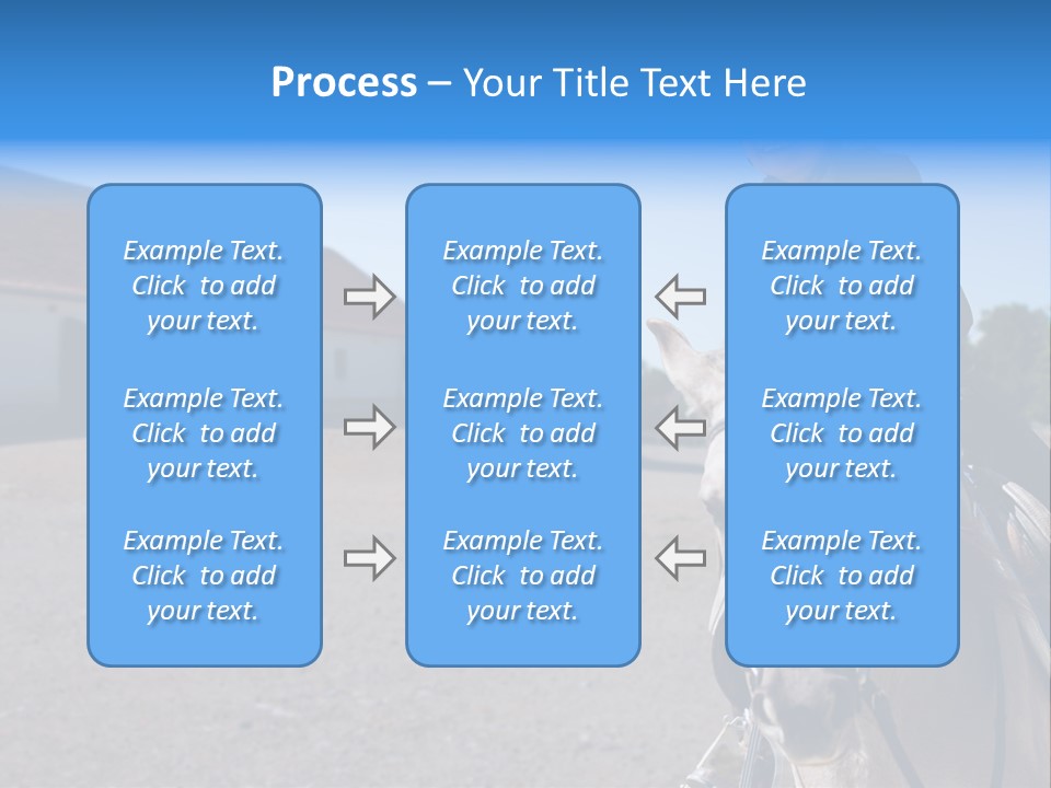 Sport Stallion Kid PowerPoint Template