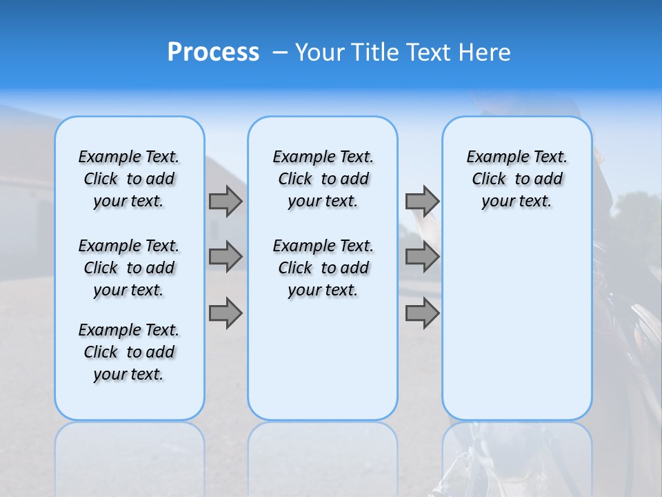 Sport Stallion Kid PowerPoint Template