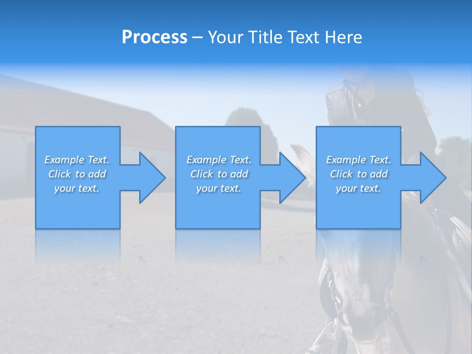 Sport Stallion Kid PowerPoint Template