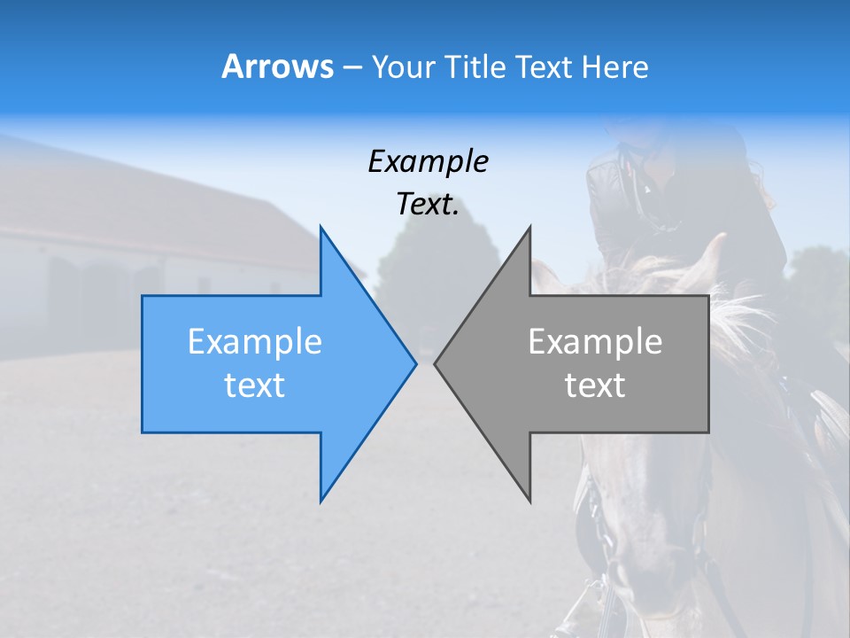 Sport Stallion Kid PowerPoint Template