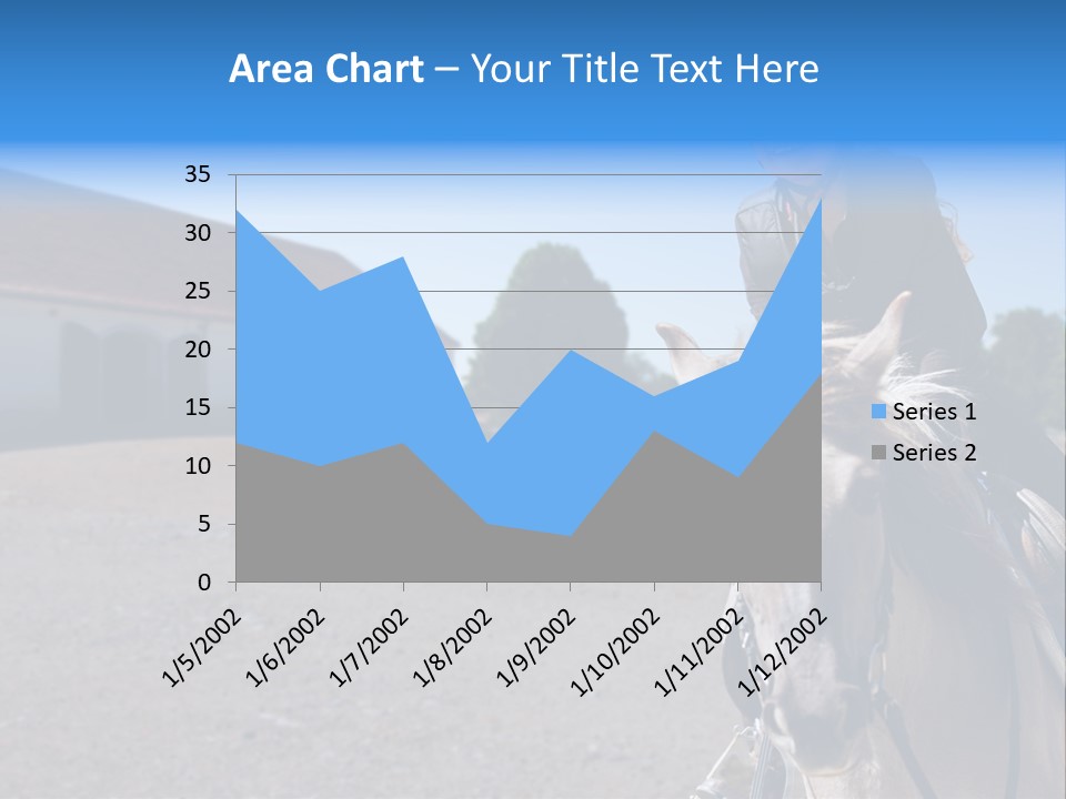 Sport Stallion Kid PowerPoint Template