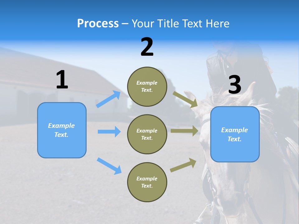 Sport Stallion Kid PowerPoint Template