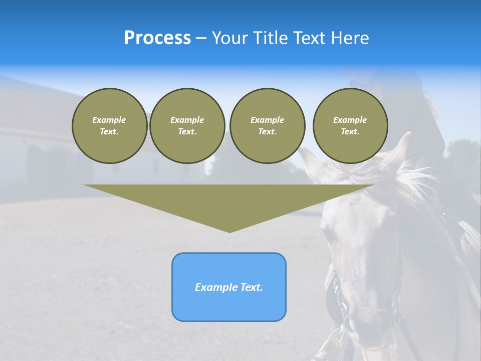 Sport Stallion Kid PowerPoint Template