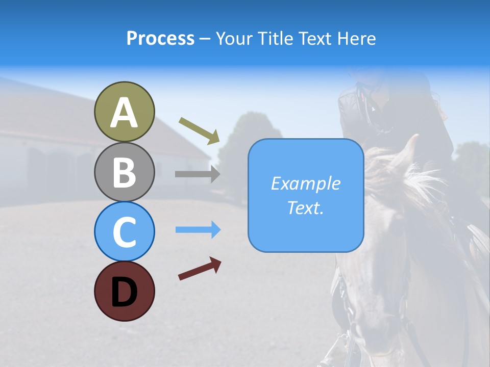 Sport Stallion Kid PowerPoint Template