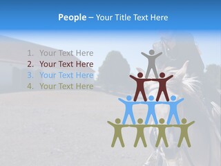 Sport Stallion Kid PowerPoint Template