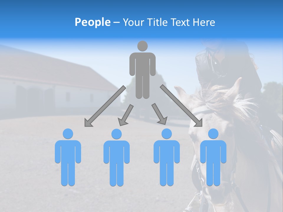 Sport Stallion Kid PowerPoint Template