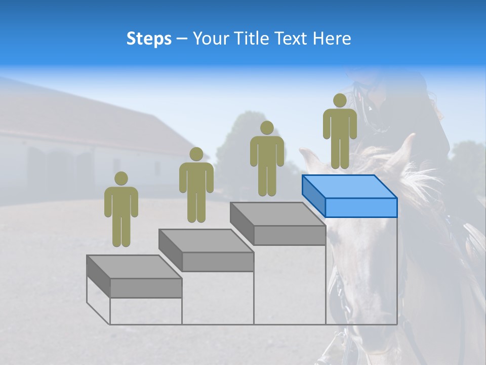 Sport Stallion Kid PowerPoint Template