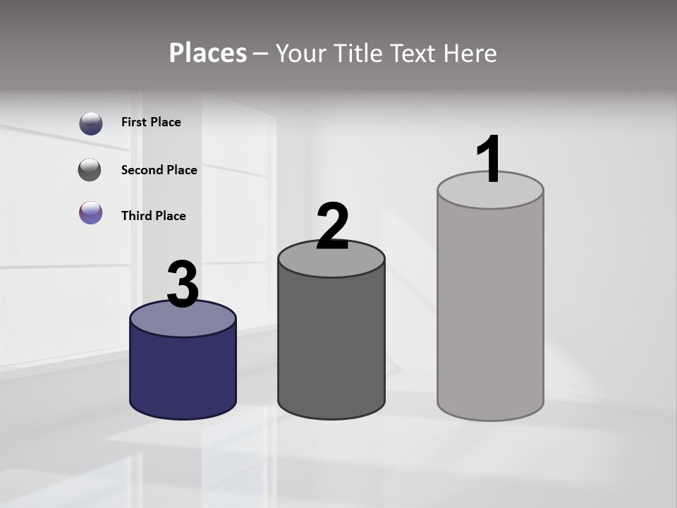 Hardwood Visualization Living PowerPoint Template