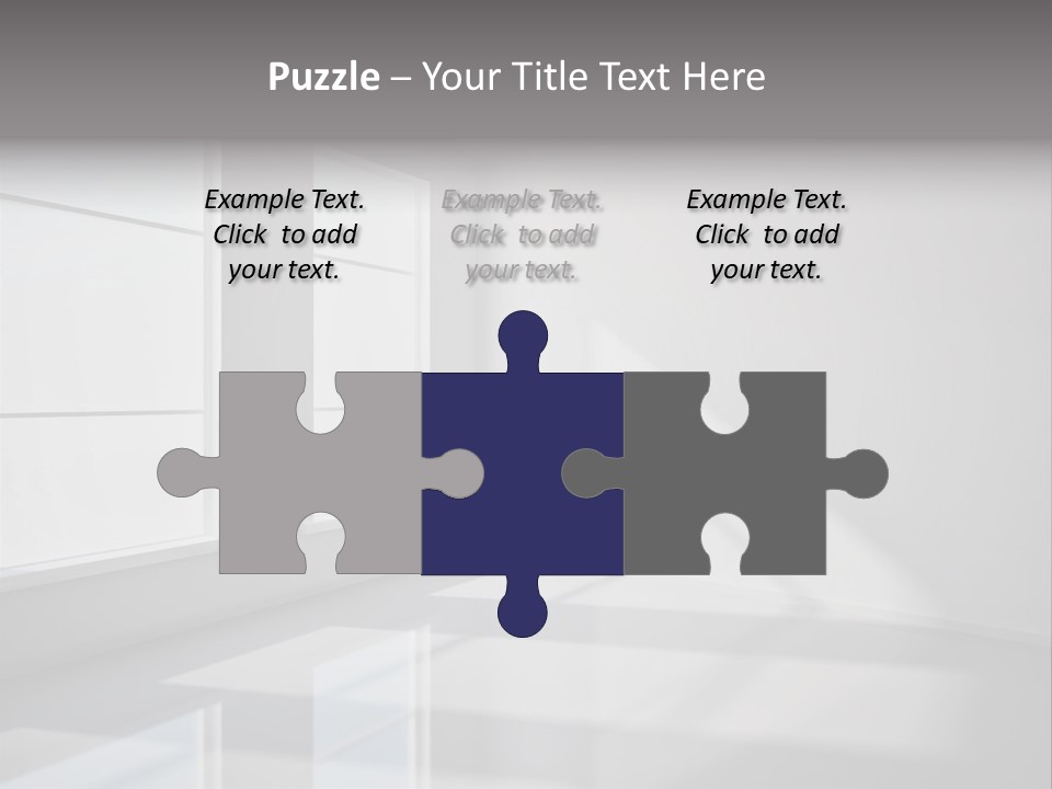 Hardwood Visualization Living PowerPoint Template