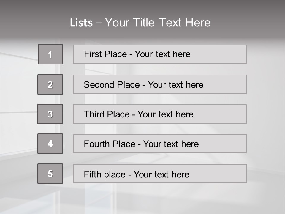 Hardwood Visualization Living PowerPoint Template
