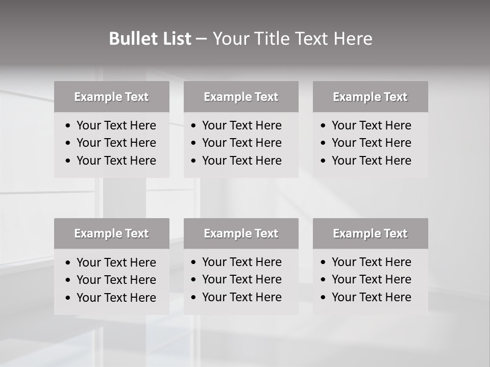 Hardwood Visualization Living PowerPoint Template
