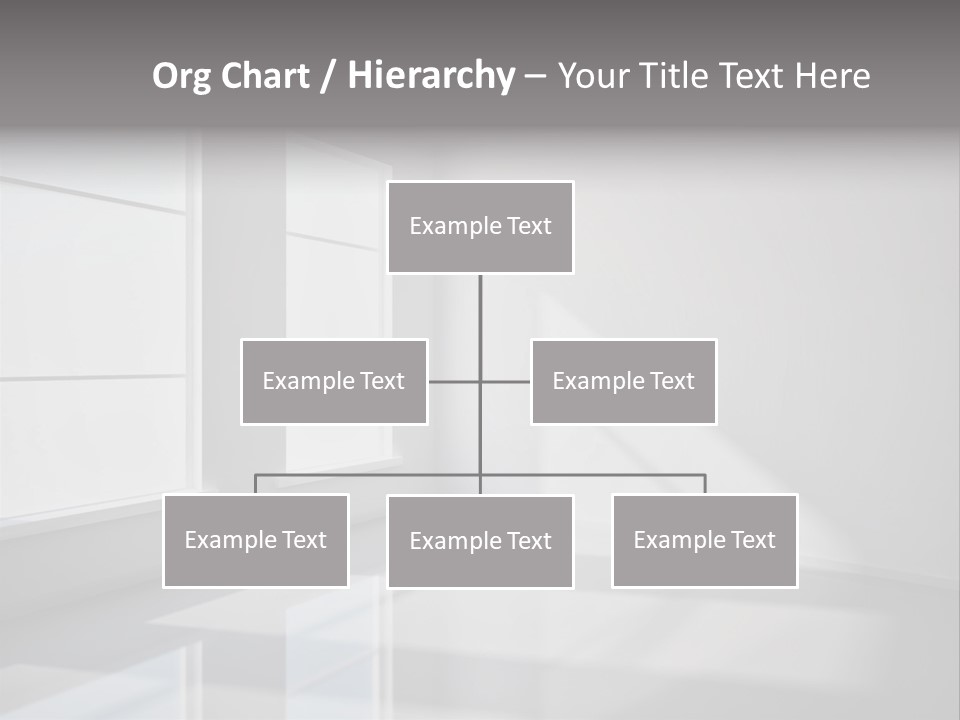 Hardwood Visualization Living PowerPoint Template