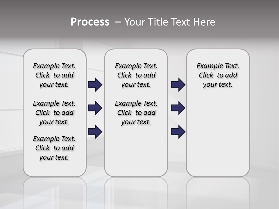 Hardwood Visualization Living PowerPoint Template