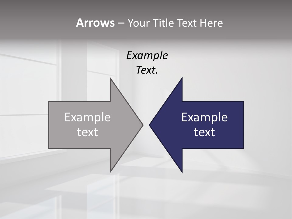 Hardwood Visualization Living PowerPoint Template